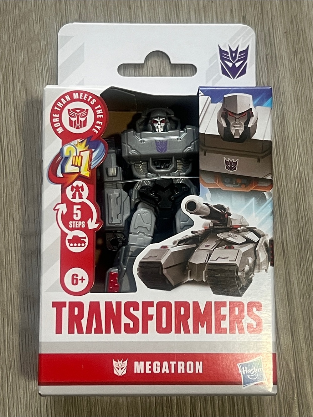 Hasbro Megatron Transformer Action Figure - Gray, Black, Red Accents